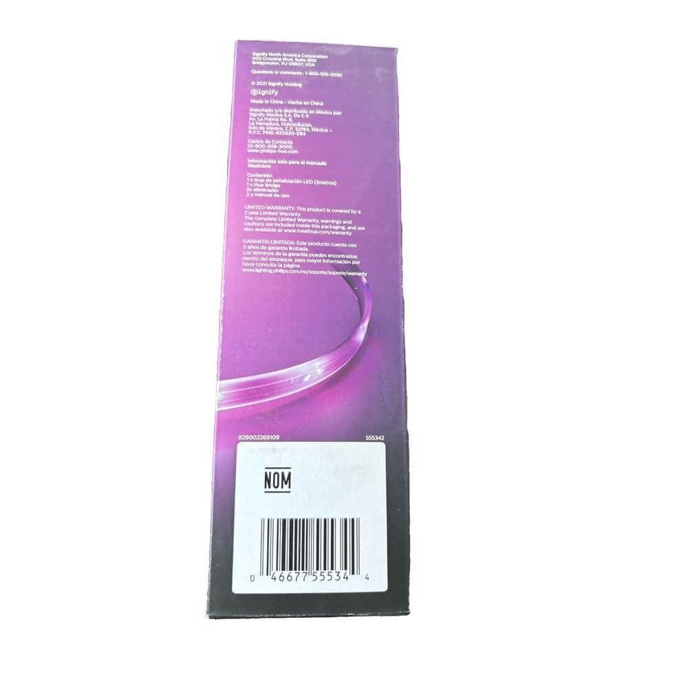 Philips Hue White and Color Ambiance Lightstrip Plus Starter Kit - Picture 2 of 3